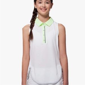 Ivivva Girls Match Driver Tank Size 14 by Lululemon NWT!